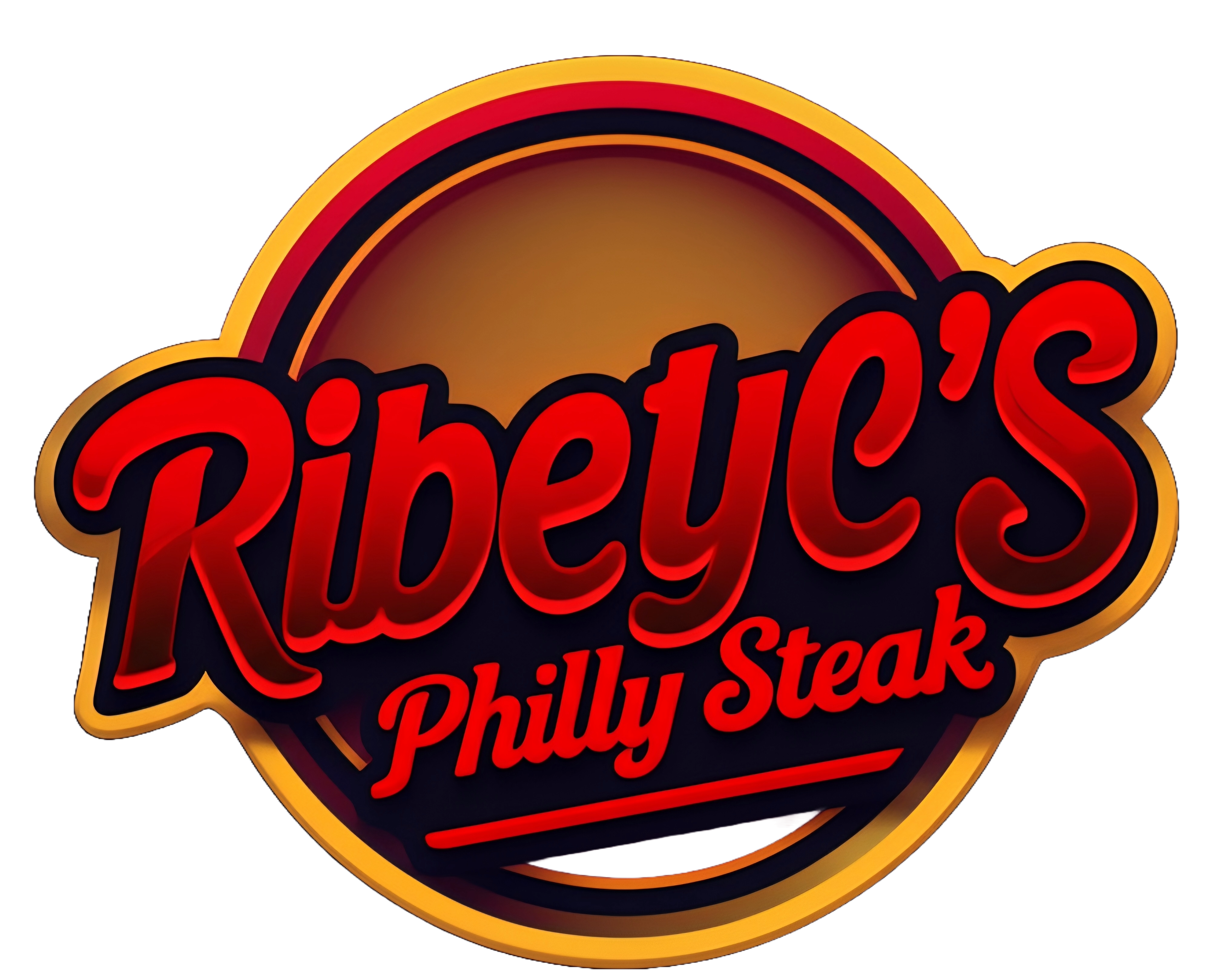 Ribeye's Philly Steak Logo